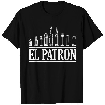 Discover El Patrón - Bullets, white T Shirts