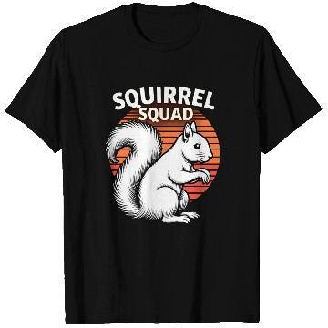 Discover Squirrel Squad Funny Lover T Shirts