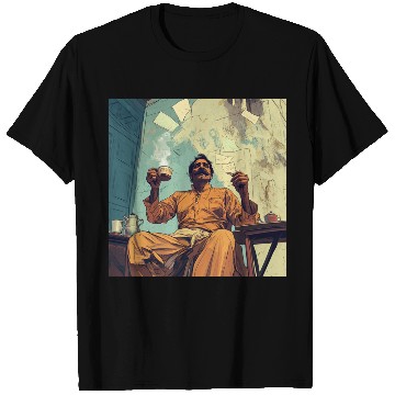 Discover Busy with work and paperwork. T Shirts