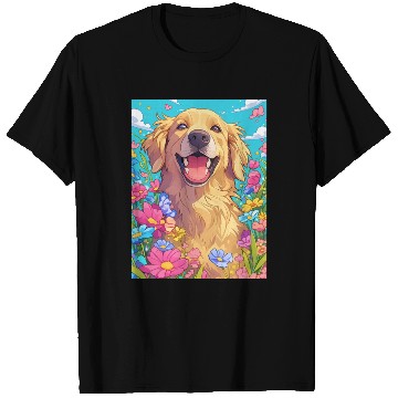Discover Super cute Golden Retriever T Shirts