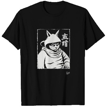 Discover Cat Shogun Samurai T Shirts