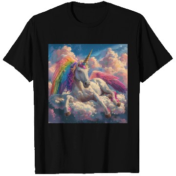 Discover Unicorn in repose T Shirts