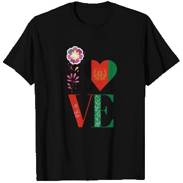 Discover Kabul Store Love Afghanistan T Shirts