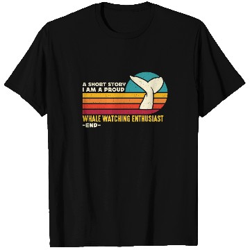 Discover Whale Watching A Short Story I Am Marine Biologist T Shirts