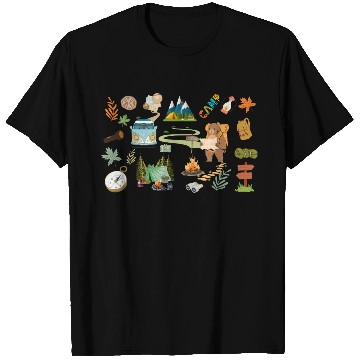 Discover camping T Shirts