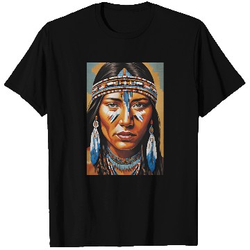 Discover Native American woman T Shirts