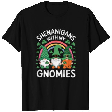 Discover St. Patrick's Day Shenanigans with Gnomes T Shirts