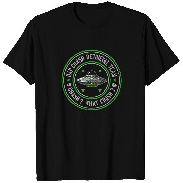 Discover UAP Crash Retrieval Team | Orbs UFOs Aliens UAPs T Shirts