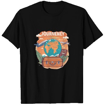 Discover Explore The World Travel Lover Design T Shirts