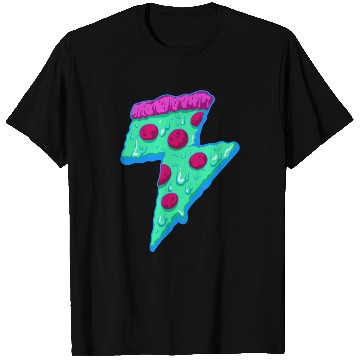 Discover Pizza Lightning T Shirts