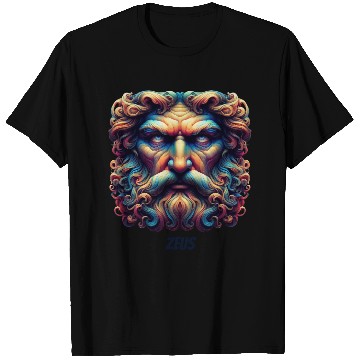 Discover face of zeus mythosview T Shirts