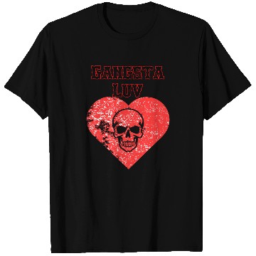 Discover Valentines Day Gangster Love Design T Shirts