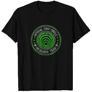 Discover Official Crop Circle Research Team | Alien Message T Shirts