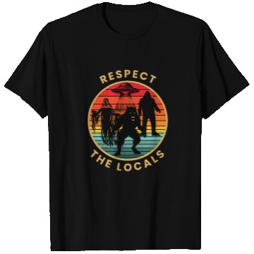 Discover Respect the locals T Shirts