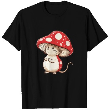 Discover Mushroom Mouse Funny Animal And Mushroom T Shirts