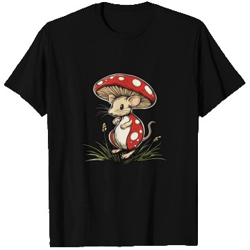 Discover Mushroom Mouse Funny Animal And Mushroom T Shirts