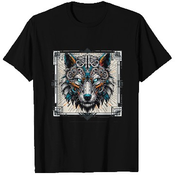 Discover Wolf head 16 T Shirts