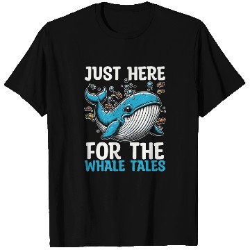 Discover Whale Watching Just Here For Marine Animal Sailing T Shirts