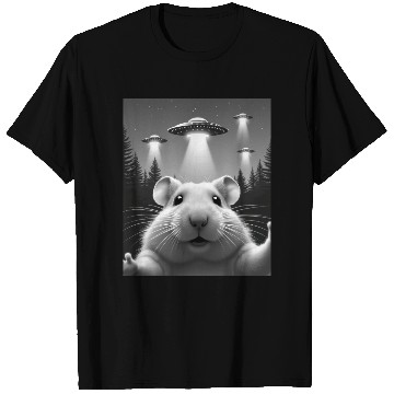Discover UFO Funny Hamster T Shirts