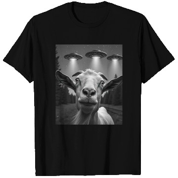 Discover UFO Funny Goat T Shirts