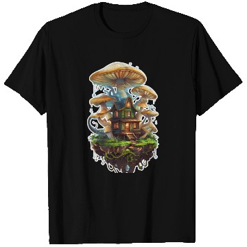 Discover Fungi house T Shirts