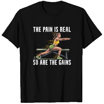 Discover Bulgarian Squat Exercise Fitness Workout Gym T Shirts