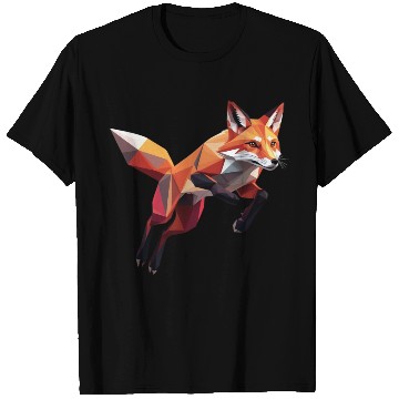 Discover Geometric Fox T Shirts
