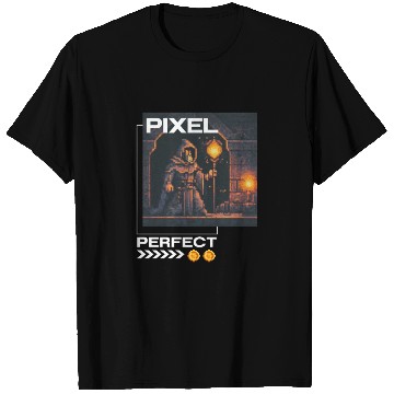 Discover Pixel Perfect Mage Gaming and Magic T Shirts