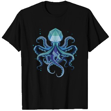 Discover Octopus - Mystical Deep Sea Creature T Shirts