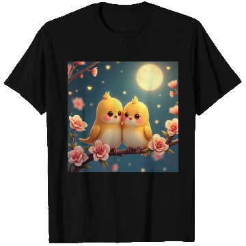 Discover Charming pair in Bloom T Shirts