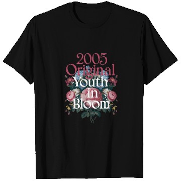 Discover 2005 Original Youth in Bloom Floral T Shirts