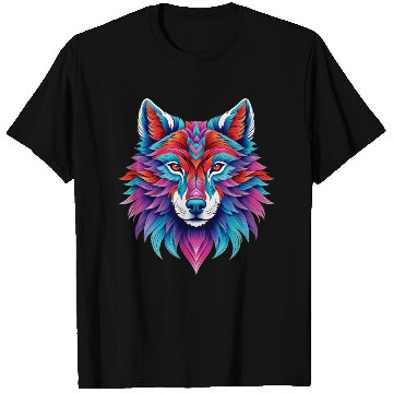 Discover Wolf head 21 T Shirts