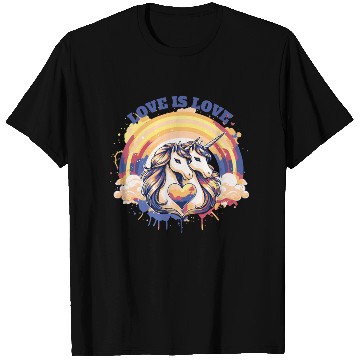 Discover Love is Love T Shirts