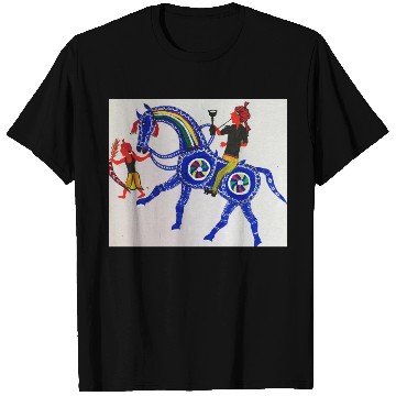 Discover Aadivasi tribal painting T Shirts
