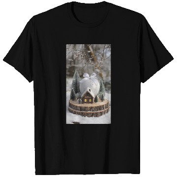 Discover Winter Wonderland: A Miniature Holiday Escape T Shirts