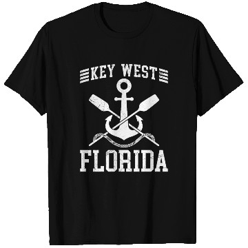 Discover KEY-WEST FLORIDA Sailing Sunshine-State West Keys T Shirts