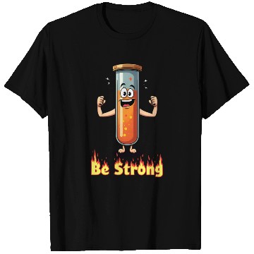 Discover Humans and Chemistry - Be Strong T Shirts