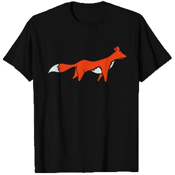 Discover Red Fox Forest Animal Cunning Smart Cute Wild Dog T Shirts