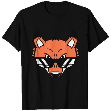 Discover Fox Sunglasses Cool Looks Up Evil Eyes Bad Fun Boy T Shirts