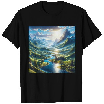 Discover The picturesque and natural scenery T Shirts