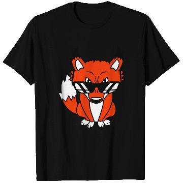 Discover Fox Sunglasses Cool Looks Up Evil Eyes Bad Fun Boy T Shirts