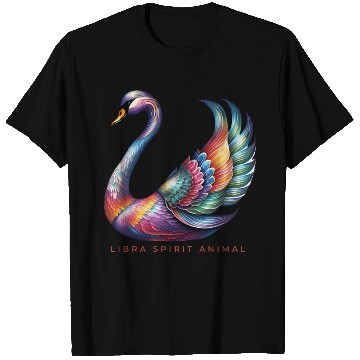 Discover Libra Spirit Animal Swan Alebrije T Shirts