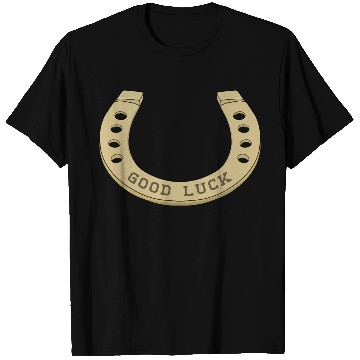 Discover Cool Horseshoe for Lucky Days T Shirts