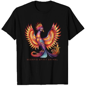 Discover Scorpio Spirit Animal Phenix Alebrije Female T Shirts