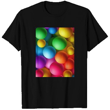 Discover Vibrant Multi Colored Spheres T Shirts