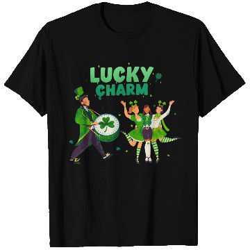Discover Lucky Charm Unisex Lightweight Crewneck T Shirts