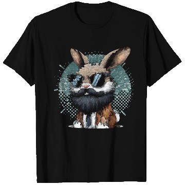 Discover Rabbit with Sunglasses T Shirts