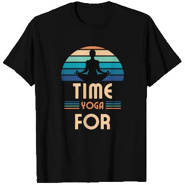 Discover Sunrise Serenity Yoga Silhouette Art Print - Relax T Shirts