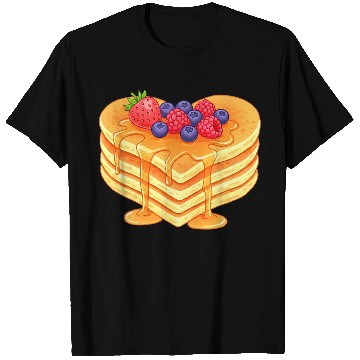 Discover Sweet Berry Pancake Stack T Shirts