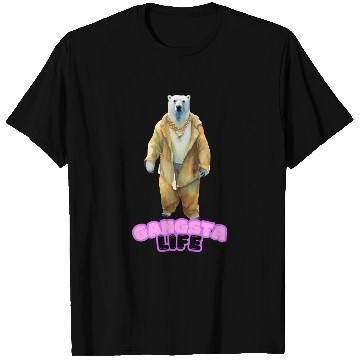 Discover Gangsta Life Polar Bear 3 T Shirts